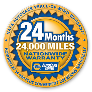 NAPA AutoCare Peace of Mind Warranty